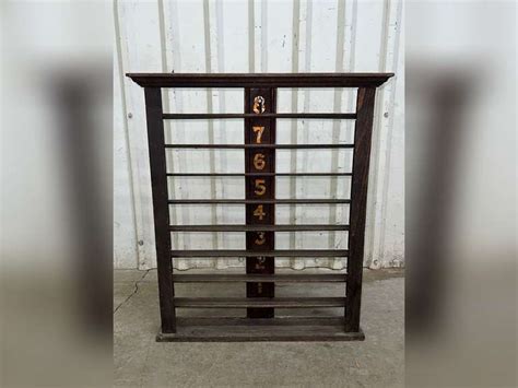 Vintage Billiard Ball Rackdisplay Case Gavel Roads Online Auctions