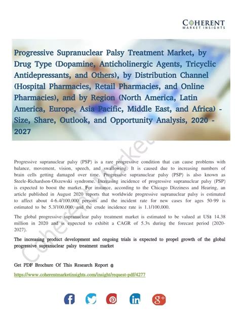 Ppt Progressive Supranuclear Palsy Treatment Market 2020 2027 Powerpoint Presentation Id