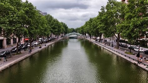 Free photo: The Canal Saint-Martin, Paris - 2013, Outdoor, Watercourse - Free Download - Jooinn