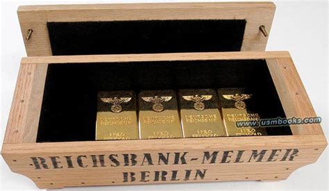 Deutsche Reichsbank Nazi Gold Bar Box