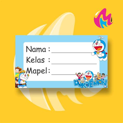 Jual Isi 20 Stiker Mapel Label Buku Pelajaran Sekolah Stiker Mata