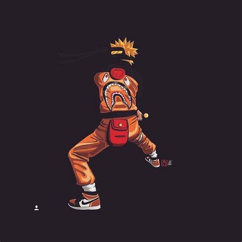 Bape Naruto Wallpapers Wallpaper Cave