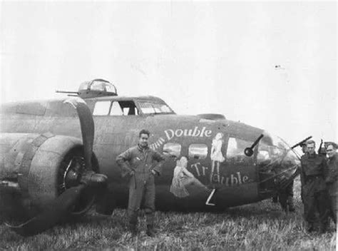 B 17 Flying Fortress “double Trouble” Of The 333rd Bs 94th Bg R Wwiipics