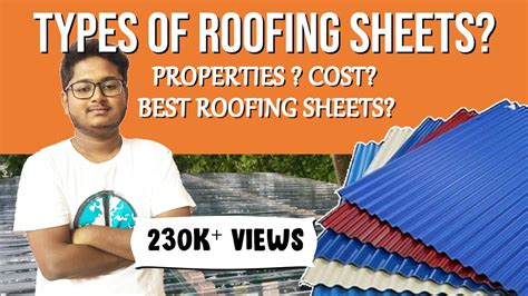 Roof Sheet Types A Comprehensive Guide To Different Types Off