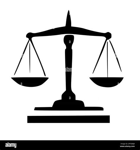 Law Firm Lawyer Logo The Scales Stock Photo Alamy