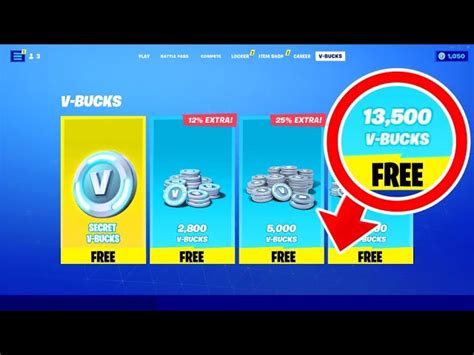 REDEEM FREE V BUCKS CODE IN FORTNITE CHAPTER 3 59 OFF