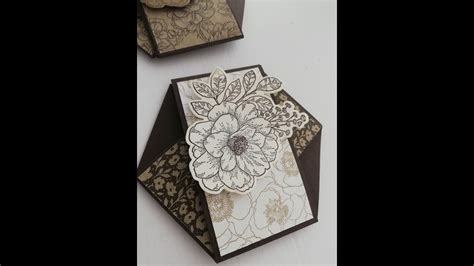 Tutoriel Carte Twist Hexagonale Stampin Up YouTube