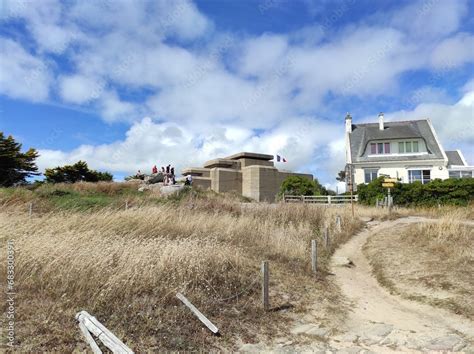 côte bretonne batz sur mer le croisic ile de batz le grand blockhaus