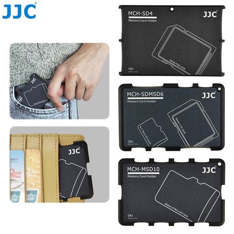 Giá đỡ thẻ nhớ JJC siêu mỏng thích hợp cho SD MSD Micro SD TF Shopee