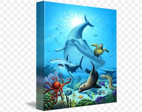 Marine Life Ocean Deep Sea Painting Png 543x650px Marine Life