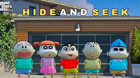 Gta Shinchan And Franklin And His Friends Playing Hide And Seek In