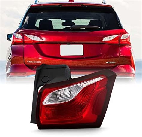 Amazon Akkon For Chevy Equinox Suv Red Clear Rear Tail Light