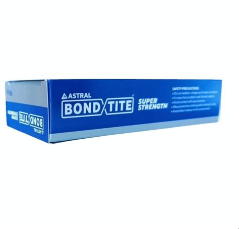 White G Astral Bondtite Super Strength Epoxy Adhesive At Rs Box