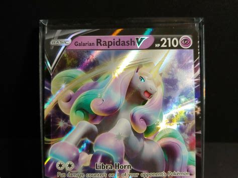 Mavin Galarian Rapidash V Swsh111 Holo Promo Black Star Promo 2021