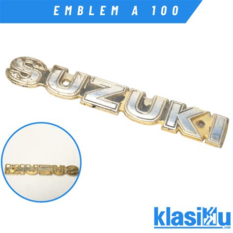 Jual Emblem Logo Tangki Suzuki A A Original Shopee Indonesia