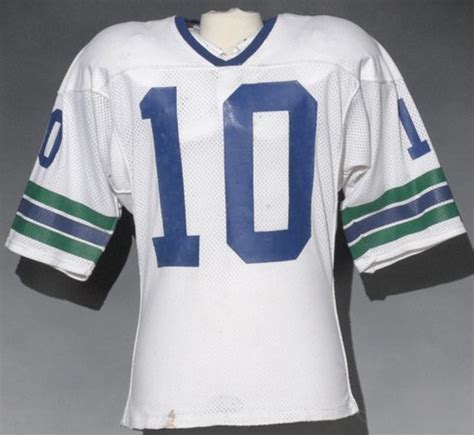 Seattle Seahawks 1976 79 Away Jersey