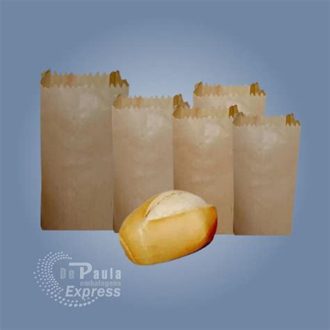 SACO DE PAPEL SEMI KRAFT 3KG C 500 Depaulaexpress Br