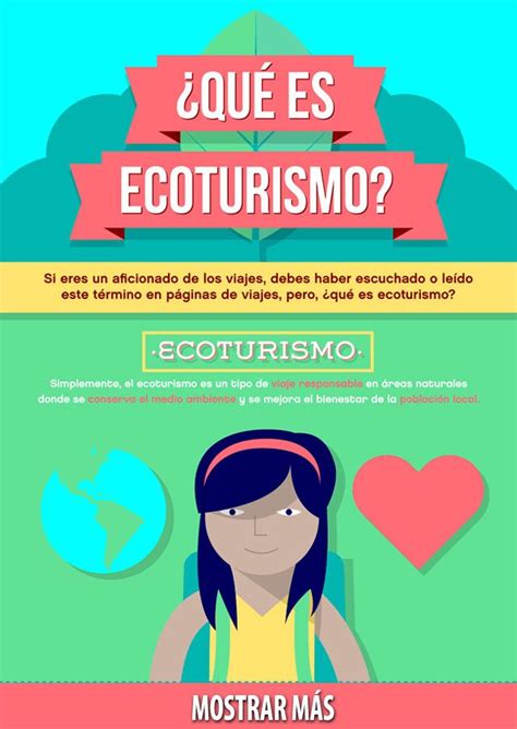 Qu Es El Ecoturismo Infograf A De La Serie Expedia Ecoturismo