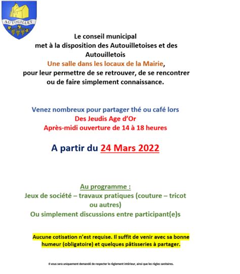 Mairie D Autouillet Autouillet Yvelines