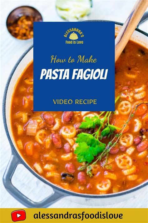 Pasta Fagioli Recipe How To Make Pasta Fagioli Recipe Pasta Fagioli Recipes Pasta E Fagioli