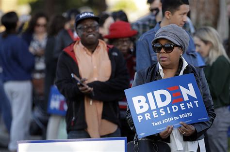 Black voters deliver for Biden and Latinos powered Sanders' night ...