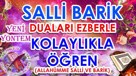 Salli Barik Duas Ezberle Herkes I In Dua Salli Barik Duas Anlam