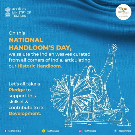 National Handloom Day 2022 Date History Significance Wishes And