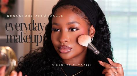 Everyday Makeup Tutorial Drugstore Affordable Makeup ONLY NO