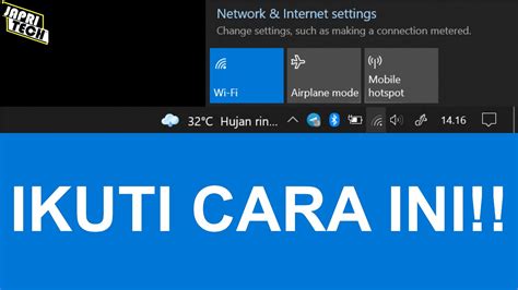 Cara Mengatasi Wifi Yang Sering Putus Nyambung Di Windows Youtube