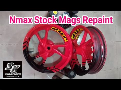 NMAX Stock Mags Repaint 2 Tone Using Samurai Paint YouTube