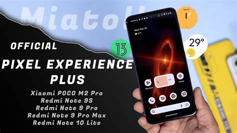 Miatoll Android 13 Pixel Experience Plus For Poco M2 Pro Review