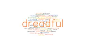 DREADFUL: Synonyms and Related Words. What is Another Word for DREADFUL ...