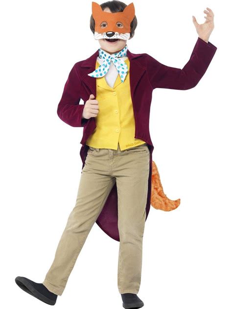 Buy Smiffys Officially Licensed Roald Dahl Fantastic Mr Fox Costume