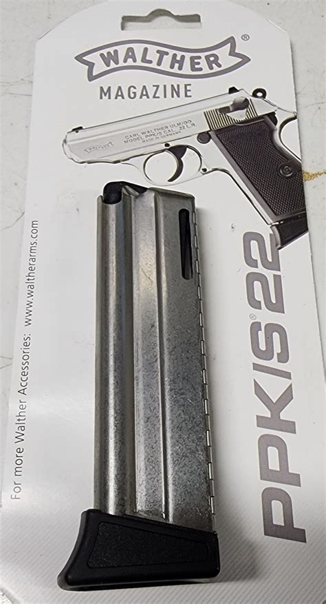 Walther PPK S 22LR 10RD Factory Magazine