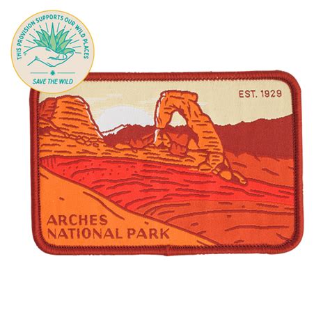 Arches National Park Patch – Sendero Provisions Co.