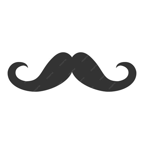 Mustache Icon Vector