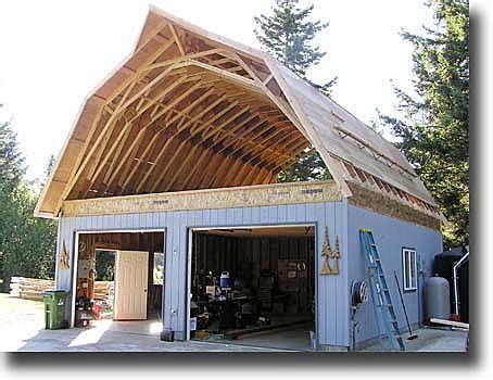 After New Joists Are Down Rebuild Gambrel Ceiling With Pre Fab Trusses