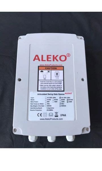 Aleko AA1100 Articulating Gate Opener Control Box NEW | Far West ...