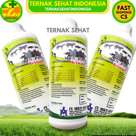 Jual Win Prob Cair Liter Probiotik Komplit Untuk Fermentasi Pakan