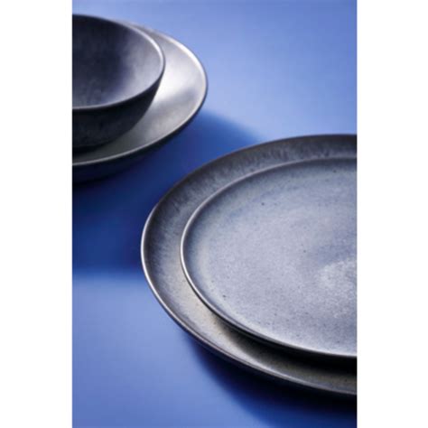 Serviesset Palmer Houston 24 Delig 6 Personen Blauw Stoneware