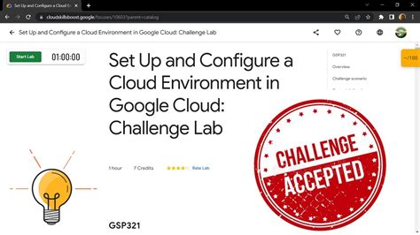 Set Up And Configure A Cloud Environment In Google Cloud Challenge Lab