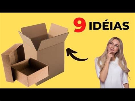 Truques E Id Ias Caixas De Papel O Youtube Caixa De Papel O