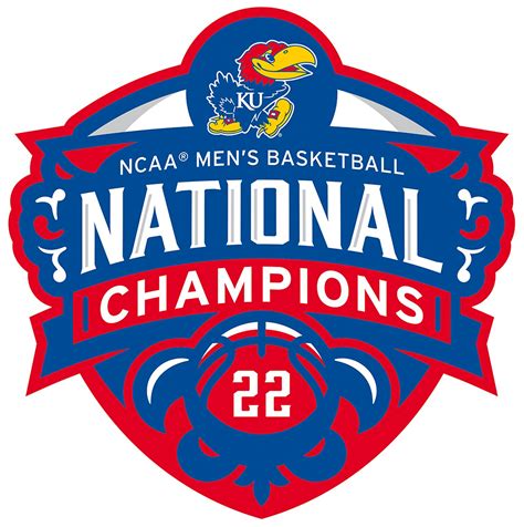 Kansas Jayhawks 2024 NCAA Mens National Basketball Champions Logo