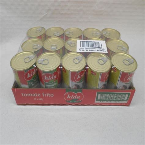 Tomate Frito Hida 400 Gr Blister15 Ud Ref 03001 Comercial Colemur