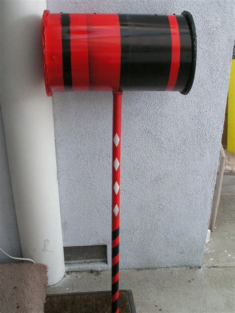 Custom Harley Quinn Mallet by Sauroles on DeviantArt