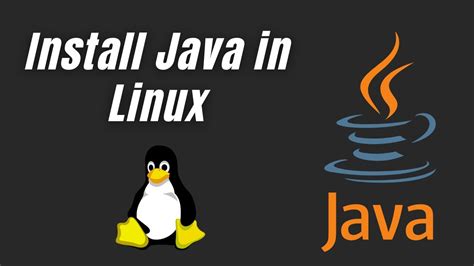 How To Install Java And Run Java In Linux 2021 YouTube