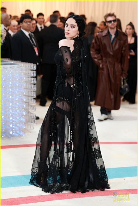 Billie Eilish Goes Sheer for Met Gala 2023 with Brother Finneas | Photo 1375611 - Photo Gallery ...