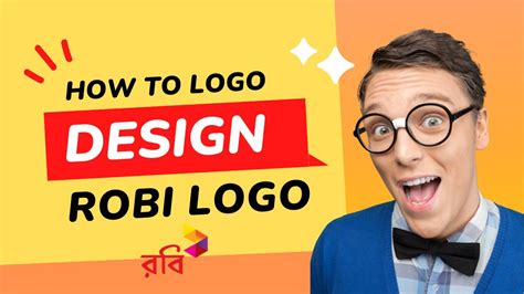 Logo Design Robi Logo Design Adobe Illustrator Youtube