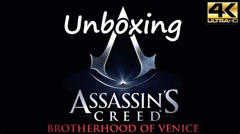 Unboxing Assassins Creed Brotherhood Of Venice Caja Base Spoiler Alert Youtube