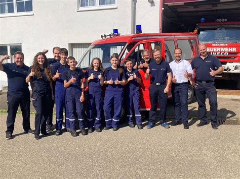 Jugendfeuerwehr Alfdorf Freut Sich Ber Eigenen